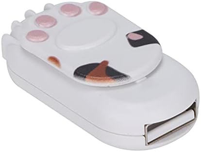 Цртан филм USB, флеш диск мачка шепа форма преносен U диск голем меморија за складирање на палецот за компјутерски лаптоп, подарок за роденденски