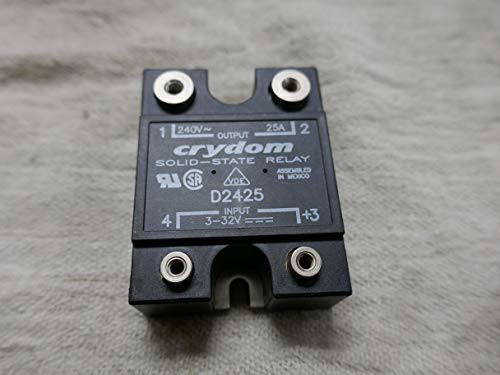 Crydom D2425 SSR, монтажа на панел, 280Vac, 32VDC, 25A
