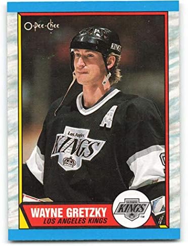 1989-90 O-Pee-Chee 156 Wayne Gretzky Los Angeles Kings NHL хокеј картичка NM-MT