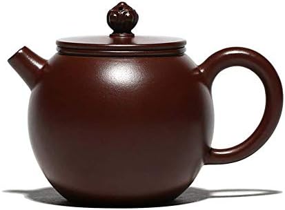 - Виолетова елеганција чај чај чаша пурпурна глинена чајник целосен рачен производител на чај песок во боја на песок: виолетова
