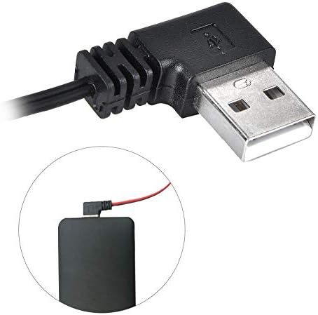 PLPLAAOO Електрична подлога за греење Електрична подлога за топлина, 5V 2A USB електрична загрева јакна за греење на јакна прилагодлива температура