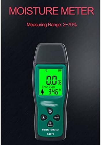 N/A мерач на влага за влага за влага за влага за влага од дрва, дигитална мерач на влага, дигитален мерач на влага, анализа на влага за влага, опсег 2%~ 70%