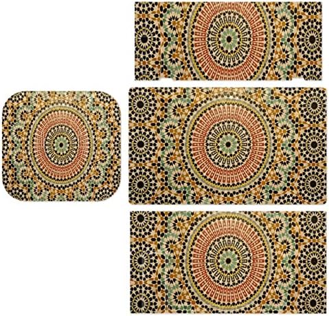 Ориентална декорација на мозаик во мароко прекинувачот налепница на кожата на налепница за заштитени налепници за покривање на делумно