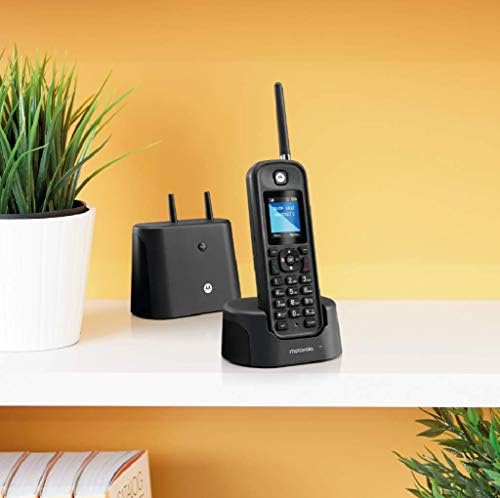 Motorola O212 Dect 6.0 Долг дострел без безжичен телефон - Безжични телефони за дома и канцелариски телефон со машина за одговарање - во затворено и на отворено, отпорен на во?