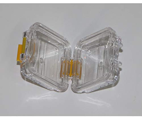 Стоматолошки кутии за заби со филм, 50 парчиња мембрана за складирање на протеза за складирање на заби заби за заби за лабораториски материјали