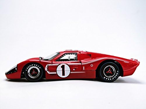 Шелби КОЛЕКЦИОНЕРСКИ ПРЕДМЕТИ SC423 1967 форд GT MK IV #1 Црвениот LeMans Победи 24 Часа 1/18 Diecast Модел Автомобил