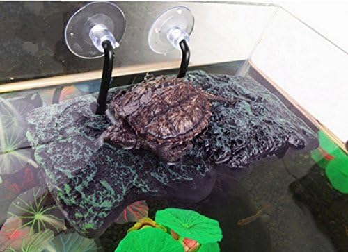 Платформа за желка со биттрон, лебдечки пирс од желка правоаголен терапин пристаниште Пу пена аквариум плови декорација Баск Тераса