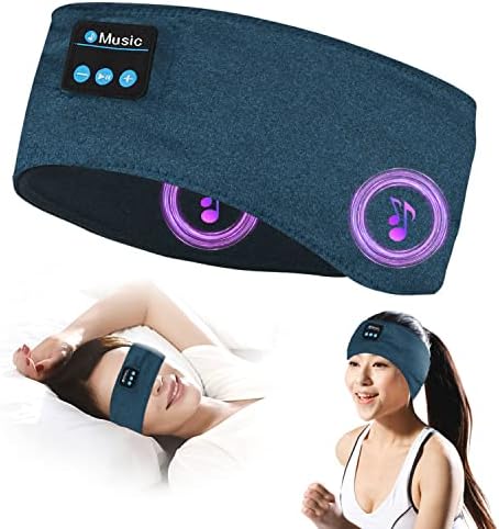 Лекаови 2023нови Слушалки За Спиење, Bluetooth Спортски Слушалки за Спиење, Со Ултра Тенки стерео Звучници Со висока Дефиниција, Погодни за Спиење,