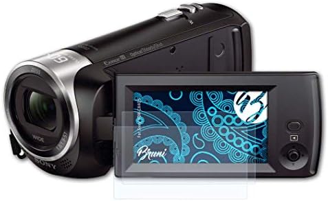 Заштитник на екранот во Бруни компатибилен со Sony HDR-CX405 Protector Film, Crystal Clear заштитен филм