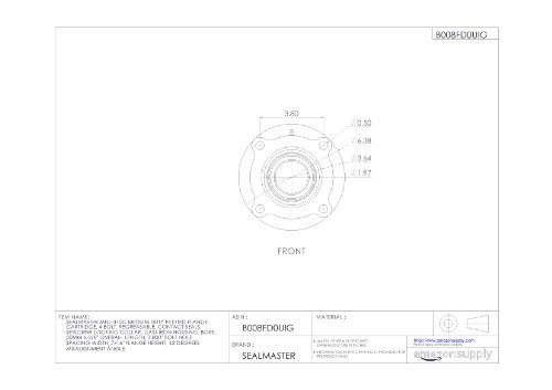 Заптивка mfc-310C Средна Должност Пилотирани Прирабница Кертриџ, 4 Болт, Regraizable, Контакт Печати, Постави Завртка Заклучување