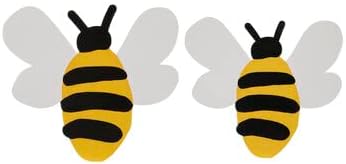 Форми за исечување на пчелите - 20 парчиња - за занает, декор, белешка за книги и многу повеќе