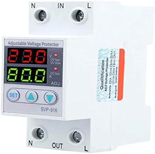 Вашите електронски уреди со SVP916 преку и под напон заштитник - уред за ресетирање на одложување од 80A за регулирање и наплив на напон