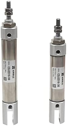 HIKOTA CDJ2D10 CDJ2D16 Double Clevis Pneumatic Air Cylinder Double Acting Single Rod 10mm 16mm Bore 5 ~ 200 mm мозочен удар со PIN 1