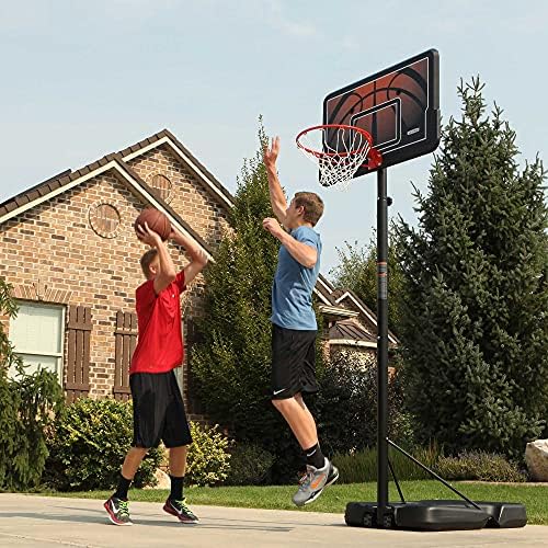 Прилагодлив преносен кошаркарски систем за прилагодување на животната висина, табла од 44 инчи
