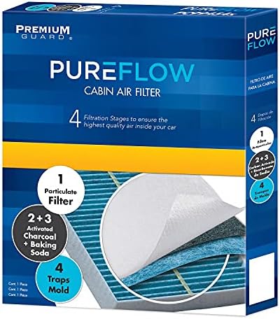 Pureflow Cabin Air Filter PC5877X | Одговара 2007-17 Нисан Тиида, 2007-19 Верса