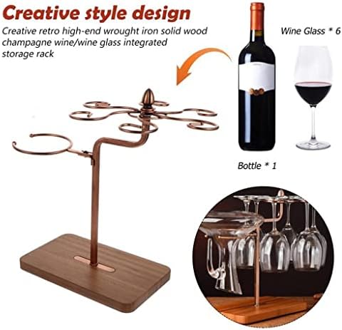 Yfqhdd црвено вино стаклена решетка црвено вино решетката за чаши за деликатно вино за складирање на чаша за складирање на чаша држач