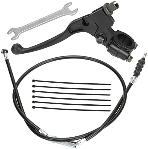 YOXUFA 7/8'' Left Clutch Lever Handle Cable for SSR 50cc 70cc 90cc 110cc 125cc 150cc Apollo RFZ DBX18 TaoTao DB17 DB27 Coolster M-125 Baja