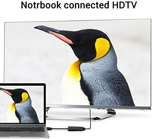 HDMI ДО VGA, Sorthol Позлатени HDMI ДО VGA Адаптер Машки До Женски Дисплеј Порта За Компјутер, Лаптоп, Десктоп, Проектор, HDTV,
