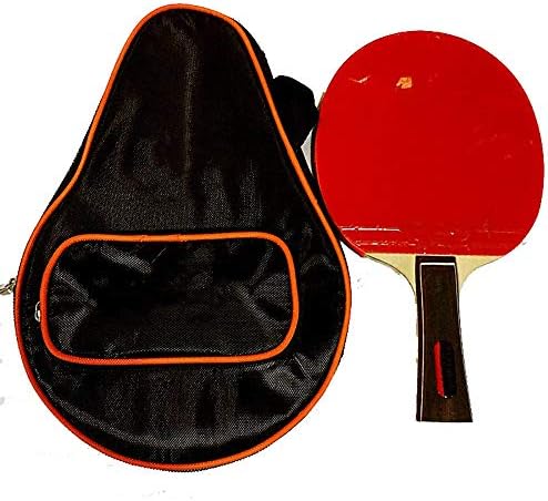 Teerwere Ping Pong Padge еден комплетен инклузивен рекет рекет за завршен рекет за тенис во табела 15x25cm Професионална пинг-понг лопатка