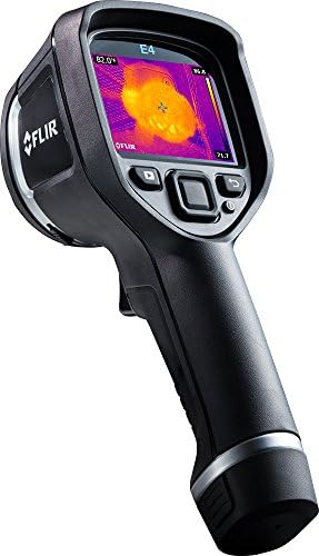 FLIR E4 Компактна камера за термичко сликање со 80 x 60 IR резолуција и MSX & Extech 445580 Мерач со големина на влажност и температура на