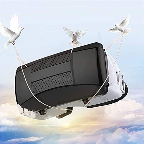 Стерео слушалки за виртуелна реалност Fedrui, 3D HD Blu-ray очила, прилагодливи 3D VR очила со маска за ладење за дишење, за 4,7-6,0