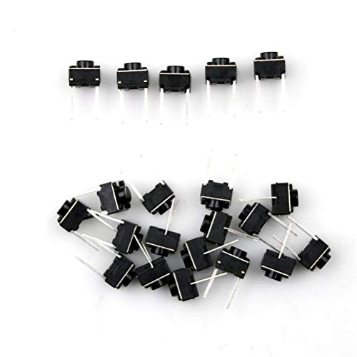 20 парчиња Whoseal Micro Switch Momentary SMD Tactile Tact Mini Push Switch