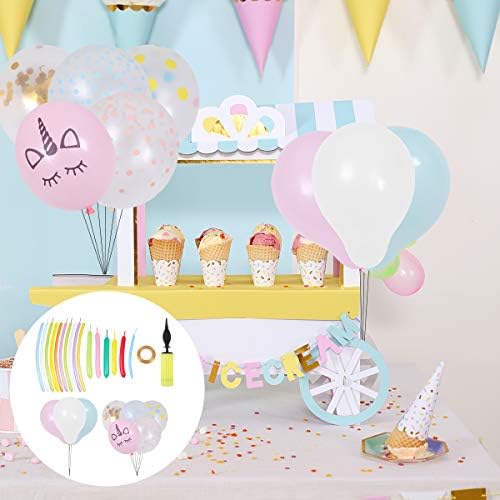 Забава детска Роденденска Декорација Бебешка Роденденска Сцена Распоред Балони Поставете Украси За Забави За Роденден
