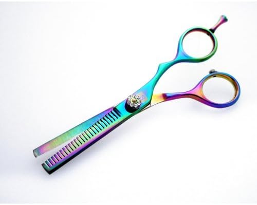 Професионални Фризерски Ножици За Разредување На Косата, потенки За Сечење Титаниум-5,5 инчи - Офсет