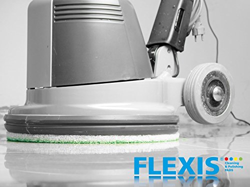 Flexis KGS Чистење На Подот &засилувач; Полирање Влошки 7 инчи, ронки 3000-Зелена