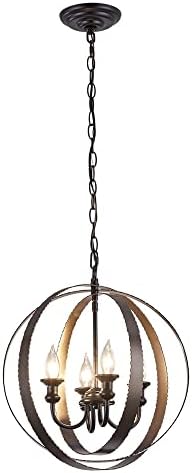 Bgggl Nordic Lyke Chanderier, модерна минималистичка прилагодлива висечка ламба ， индустриски стил креативни сферични светла за приврзоци