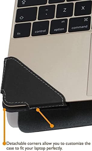 Брунел-Профил Серија - Црна Кожа Лаптоп Случај Компатибилен СО ASUS Zenbook 14 UX3402ZA-KN589W 14 Лаптоп