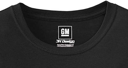 JH Дизајн Група Менс Chevy Corvette маица C6 серија лого црна кошула на вратот на екипажот