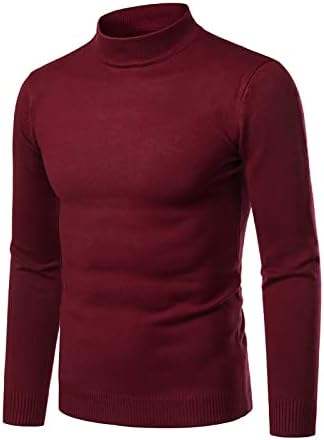 Машка есенска зимска желница со долг ракав тенок пулвер џемпер блуза блуза