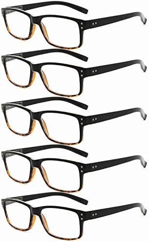 Очила Заштедете 10% На Комплет 5 Пакети Гроздобер Очила За Читање За Мажи и 3 Пакети Читачи на Полу-раб +3.00