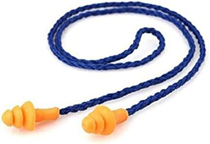 TVOIP 10 пара приклучоци за меки силиконски кабелски уши, за заштита на слухот што може да се употреби