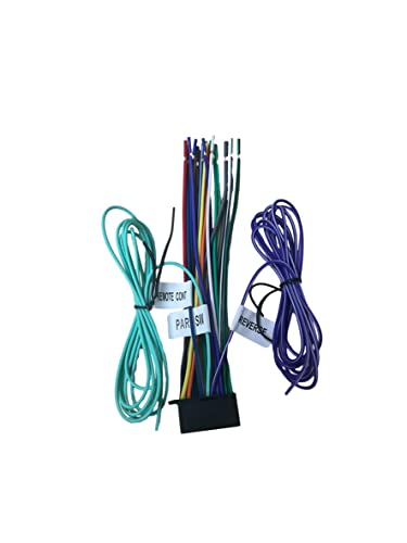 IMC Audio Atermarket Install Instare Wire Harness Power Plug Radio Заменете го компатибилно со Select Kenwood Stereos Models DNR476S