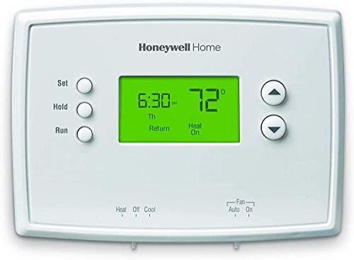 Honeywell Home RTH2410B1019 RTH2410B Програмабилен термостат, бело