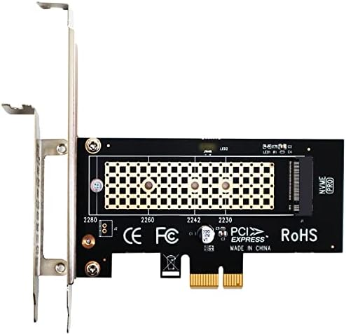GLOTRENDS M. 2 PCIe X1 Адаптер Со M. 2 Heatsink