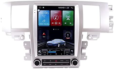 ASVEGEN 9.7 Инчен Допир Вертикален Екран Автомобил Стерео За JAGUAR XF 2004-2015 LHD, 6+128g Android 10.0 IPS GPS Навигација Аудио Плеер WiFi Carplay, Сребро