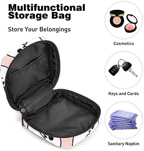 Орјуекан санитарна торба за складирање на салфетка, преносна менструална подлога за патенти, торбичка за складирање на тампон за жени девојки,