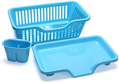 GFDFD сина решетка за садови - кујна за домаќинства пластична сад за садови за садови за садови за садови за капење