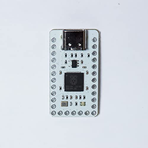 NULLBITS BIT-C ПРО RP2040 mcu w / RGB LED, USB-C &засилувач; UF2 bootloader