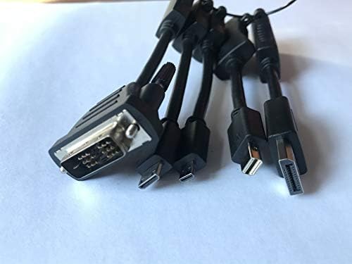 DIY Универзален Безбеден HDMI Кабелски Адаптер Прстен DL-ADR Јамка Стегач Никогаш Не Изгубил HDMI Адаптери USBC/DP/Mini DP/Micro-HDMI/Mini-HDMI/DVI до HDMI