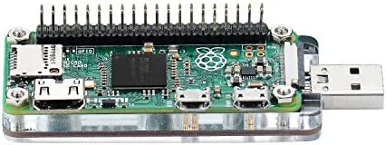 Комплет за модул за модули за експанзија на Iuniker USB Dongle за Raspberry Pi Zero/W ， и предната и задната страна можат да се вметнат