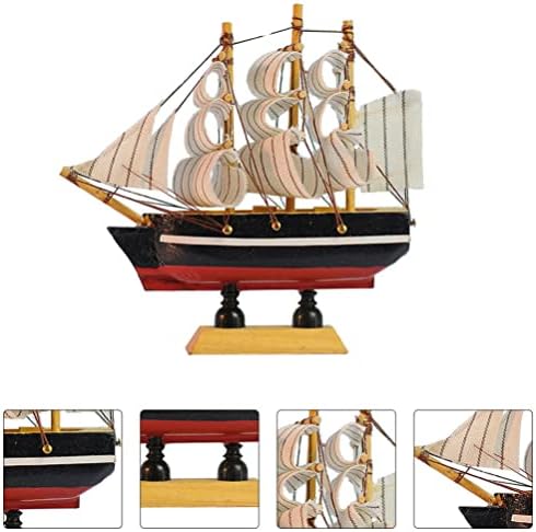 Besportble едриличарски украс модел Бродови дрвени бродови модели едриличарски декор јахти модел дрвен модел бродови украси