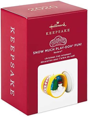 Hallmark Keepsake Christmas Ornament 2020, Hasbro Snow многу Play-Doh Забава!