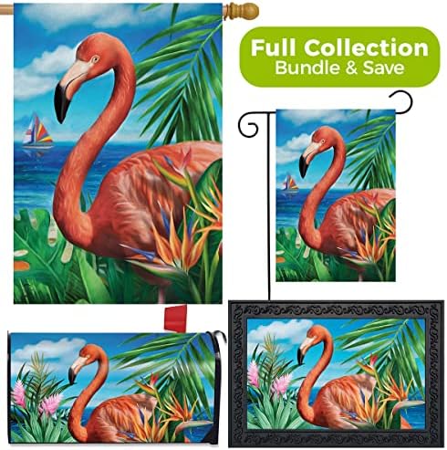 Фламинго рајска колекција на летен дизајн Наутичка лента за Бриарвуд