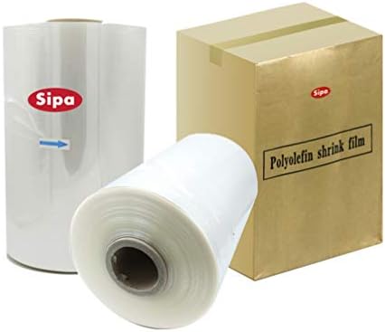 Sipa 16 75 мерач полиолефин смалување филм за топлина на топлина на поф -центар 3500 'стапала