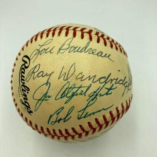 Боб Гибсон Еди Метјус сала на славните легенди Мулти потпишан бејзбол JSA COA - Автограмски бејзбол