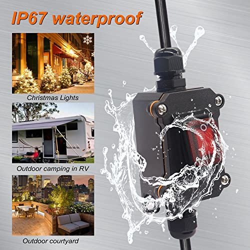Вклучен Вклучен Внатрешен прекинувач за водоотпорен кабел за вметнување на кабелот за Weideer IP67 Вклучен Внатрешен кабел